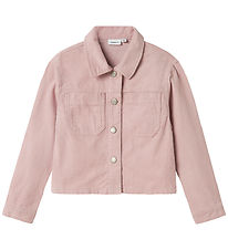Name It Jakke - Fløjl - NkfMia - Burnished Lilac