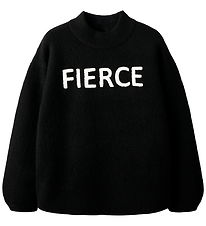 Name It Bluse - Strik - NkfOdessa - Black