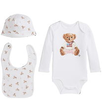 Polo Ralph Lauren Gaveæske - Body/Savlesmæk/Hue - White Multi
