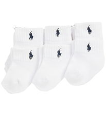 Polo Ralph Lauren Strømper - 6-pak - Classic - Navy White