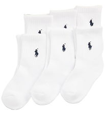 Polo Ralph Lauren Strømper - 6-pak - Crew - White