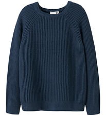 Name It bluse - Strik - NkmVolly - Insignia Blue