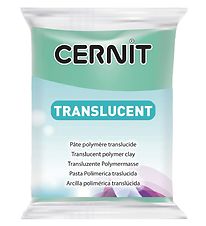 Cernit Polymer Ler - Transparent - Smaragd Grn