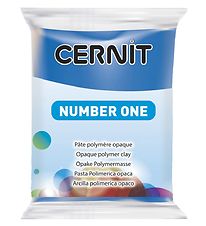 Cernit Polymer Ler - Number One - Blå