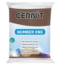 Cernit Polymer Ler - Number One - Brun
