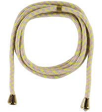 By Stær Ekstra Snor - Iphone Necklace - Gul/Rosa