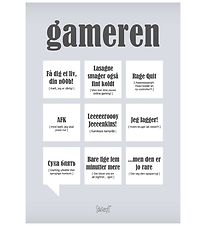 Dialægt Plakat - 30x42 - Gameren