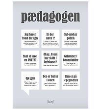 Dialægt Plakat - 30x42 - Pædagogen