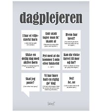 Dialgt Plakat - 30x42 - Dagplejeren