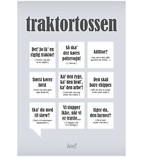 Dialægt Plakat - 30x42 - Traktortossen