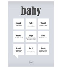 Dialægt Plakat - 30x42 - Baby