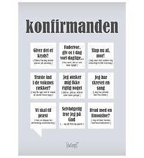 Dialægt Plakat - 30x42 - Konfirmanden