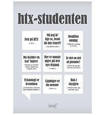 Dialægt Plakat - 30x42 - HTX-Studenten