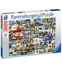 Ravensburger Puslespil -  3000 Brikker - VW Bulli Moments