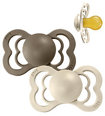 BIBS Supreme Sutter - Str. 1 - 2-pak - Symmetrisk - Vanilla/Dark