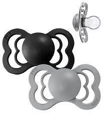 BIBS Supreme Sutter - Str. 1 - 2-pak - Symmetrisk - Cloud/Black