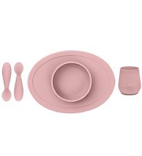 EzPz Spisesæt - Silikone - 4 dele  - Rosa