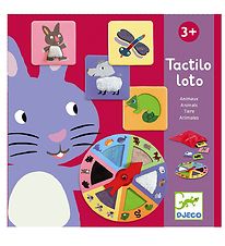 Djeco Billedlotteri - Føle- & Rørespil - Dyr