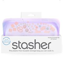 Stasher Opbevaringspose - Snack - 293,5 ml - Amethyst