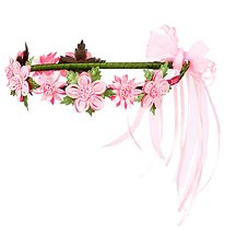 Souza Udklædning - Hårbånd m. Blomster - Nila - Rosa