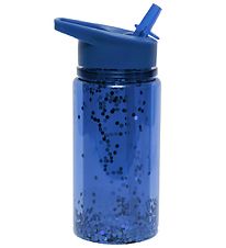 Petit Monkey Drikkedunk m. Sugerr - 300 ml - Glitter Night Blue