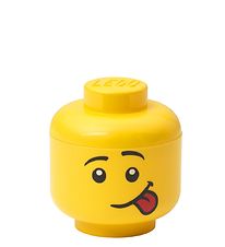 Lego Storage Opbevaringsboks - Mini - Hoved - 12 cm - Skør