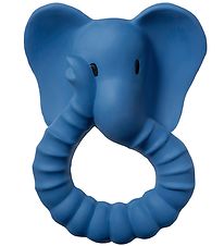 Natruba Bidering - Naturgummi - Elefant - Blå