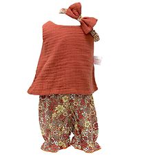 Mini Mommy Dukketøj - 33-37 cm - Spencersæt - Koralrød