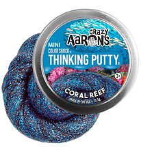 Crazy Aarons Putty Slim - Ø 5 cm - Mini Color Shock - Coral Reef