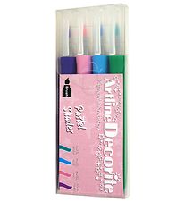 Artline Tuscher - Decorite Brush - 4 stk. - Pastel