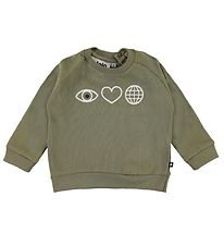 Molo Sweatshirt - Disco - Khaki Green