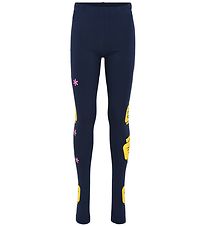 LEGO Wear Leggings - Navy m. LEGO hoveder