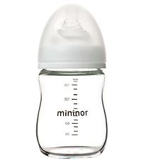 Mininor Sutteflaske - Glas - 160 ml - Hvid
