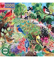 Eeboo Puslespil - 1000 Brikker - Birds In The Park