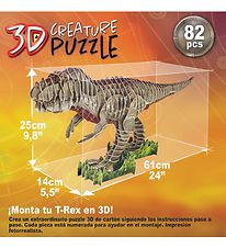 Educa 3D-Puslespil - T-Rex - 82 Brikker
