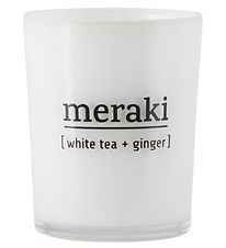 Meraki Duftlys - 60 g - White Tea & Ginger