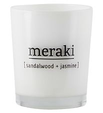 Meraki Duftlys - 60 g - Sandeltr & Jasmin