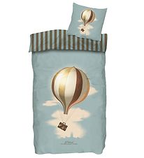 H.C. Andersen Sengetøj - Luftballon - Voksen - At Rejse Er At Le