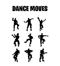 Citatplakat Plakat - B2 - Fortnite - Dance Moves