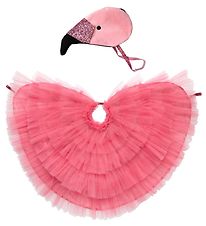 Meri Meri Udklædning - Flamingokappe og Hat - Pink