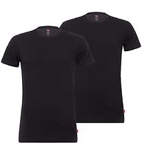 Levis T-Shirt - Crew Neck - 2-Pak - Jet Black