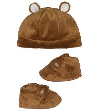 UGG Futter og Hue - Gaveske - Chestnut