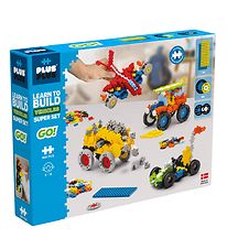 Plus-Plus Go - 800 stk. - Learn To Build Vehicles
