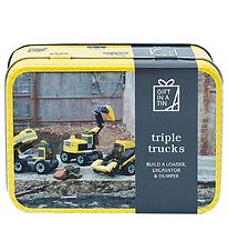Gift In A Tin Byggesæt - Build - Triple Trucks