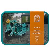 Gift In A Tin Byggesæt - Build - Retro Scooter