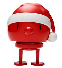 Hoptimist Medium Santa Bumble - 10 cm - Rød