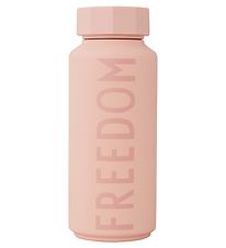 Design Letters Termoflaske - Freedom - 500 mL - Pudderrosa