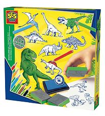 SES Creative Stempelsæt - Dinosaurer