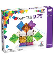 Magna-Tiles Magnetsæt - 40 Dele - FreeStyle
