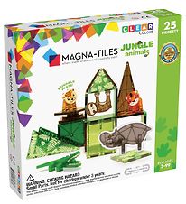 Magna-Tiles Magnetsæt - 25 Dele - Jungledyr